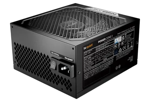 be quiet! ATX 1200W - 80+ Platinum - Power Zone 2 — vue 3