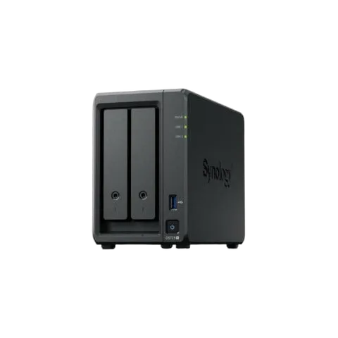 Synology DS725+-2 baies avec 2 disques de 12To HAT3310-12T — vue 3