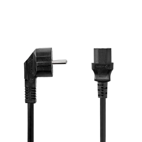 Nedis Câble Prise de terre mâle/IEC-320-C13 - 5m - Noir