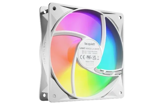 be quiet! LIGHT WINGS LX - 120mm PWM White Triple-Pack