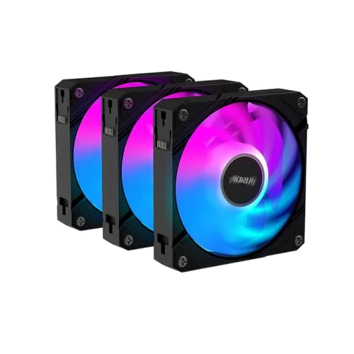 Gigabyte Aorus Ez Chain Fan - Pack 3x120mm - Noir