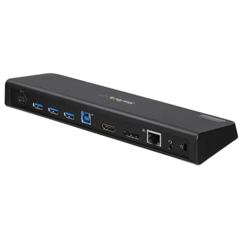 StarTech 4K Laptop Docking Station DP HDMI USB 3