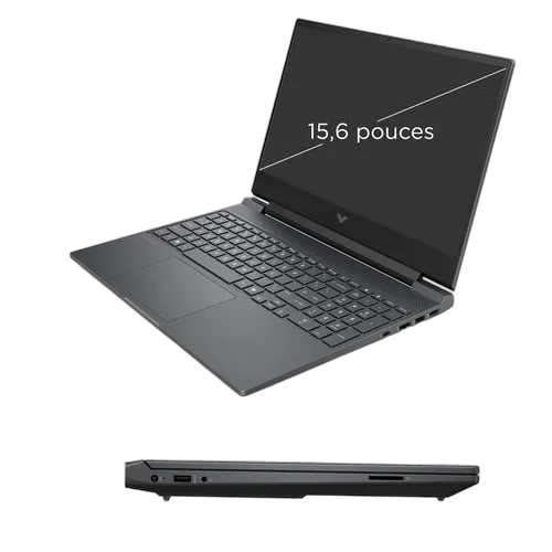 HP Victus - 15.6" FHD 144Hz Ryzen 5 240 RTX 5050 24Go 512Go W11 — vue 6