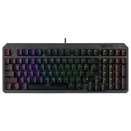 Asus TUF K3 Gen II - Optique - Filaire - RGB - Noir — vue 1