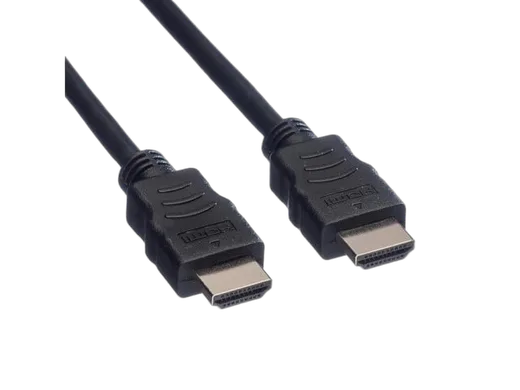 secomp Câble HDMI HighSpeed+Ethernet mâle/mâle - 1,8m - Noir