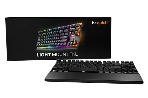be quiet! Light Mount Tactile - TKL Mécanique Filaire RGB Noir — vue 6
