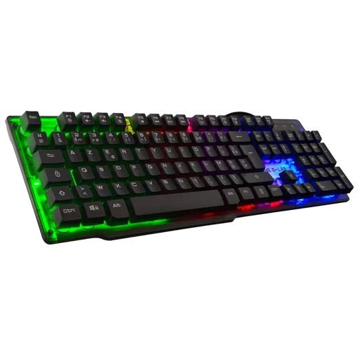 The G-LAB Keyz Neon - Membrane - Filaire - RGB - Noir