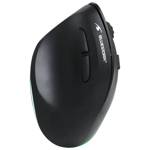 Bluestork Ergo Lumi - Sans-Fil - RGB - Noir