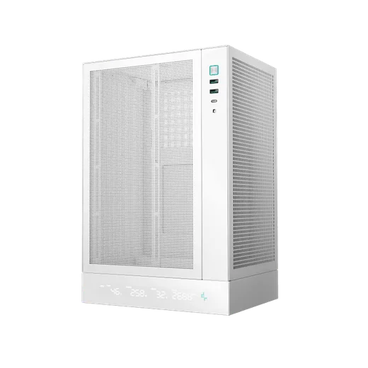 Deepcool CH170 Digital Blanc - mT/Sans Alim/Mini-ITX