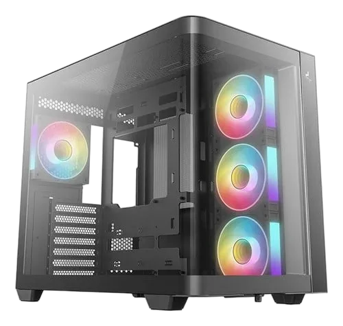 Deepcool CG530U Noir + Mystique 360 ARGB — vue 6