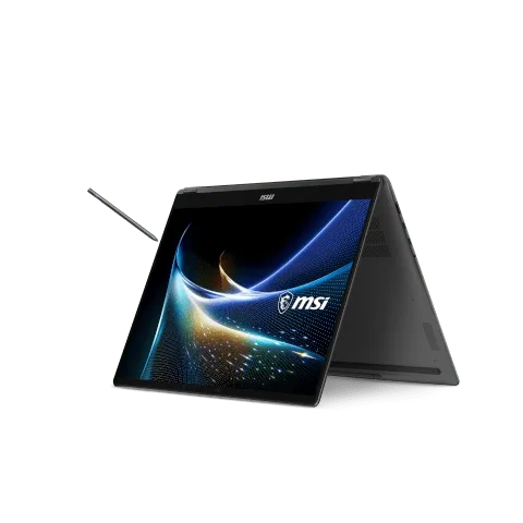 MSI Prestige N16 Flip AI+ C1XMT-001FRY - 16" OLED 4K+ Tactile RTX Spark N1x 128Go 2To W11P, vue 12