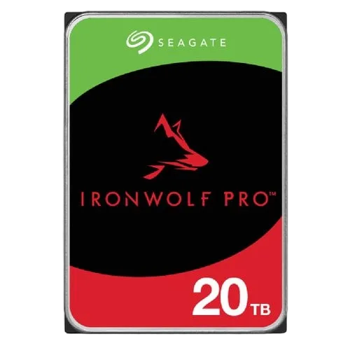 Seagate 20To IronWolf PRO SATA III 512Mo - ST20000NT001 — vue 1