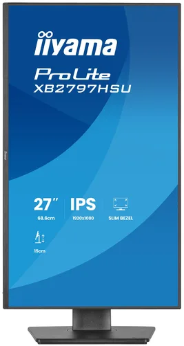 Iiyama Prolite XB2797HSU-B1 - 27" FHD 120Hz IPS 4ms Pivot Adaptive Sync