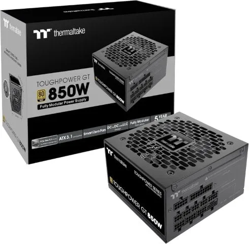 ATX 3.1 1000W - 80+ Gold - Toughpower GT FM - Noir
