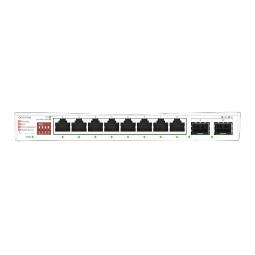 Asus QG-U1080 - Commutateur non géré 8 Ports 2,5G et 2 Ports 10G — vue 2