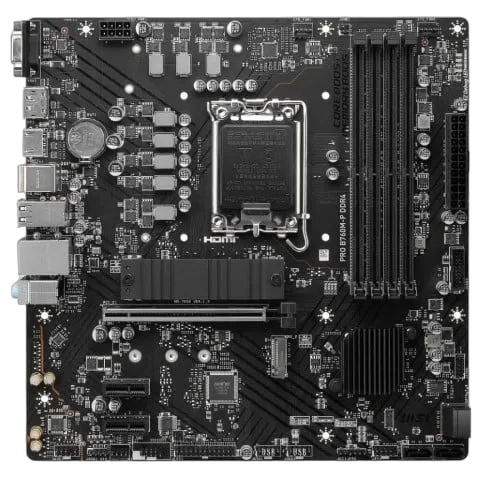 MSI PRO B760M-P-Seconde Vie — vue 5