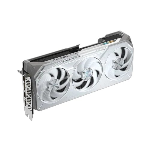 Gigabyte Radeon 9070 XT GAMING OC Ice 16Go V1 Blanc — vue 9