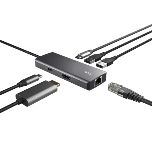 Trust Adaptateur DALYX USB-C 6 en 1
