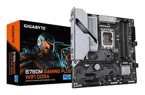 Gigabyte B760M GAMING PLUS WIFI DDR4 — vue 1