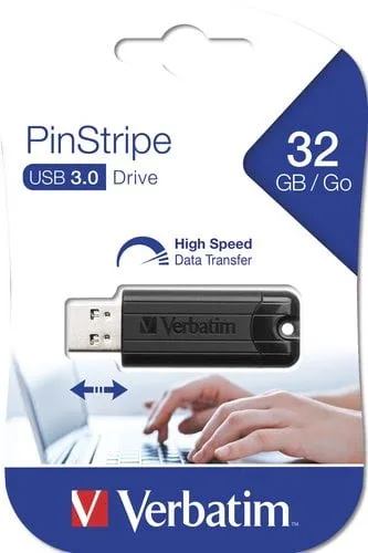 Verbatim Store'n'Go Pinstripe USB 3.0 Drive 32GB — vue 5
