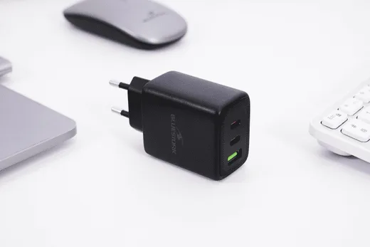 Bluestork Chargeur 65W PD - 3 ports + Câble USB-C 2m - Noir — vue 8