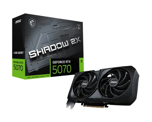 MSI GeForce RTX 5070 12G SHADOW 2X OC OEM-Seconde Vie — vue 1