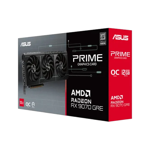 Asus Prime Radeon RX 9070 GRE OC Edition 12GB GDDR6 — vue 12