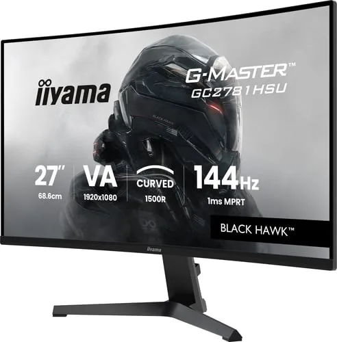 Iiyama G-Master GC2781HSU-B1 - 27" CURVE FHD 144Hz VA 1ms FreeSync