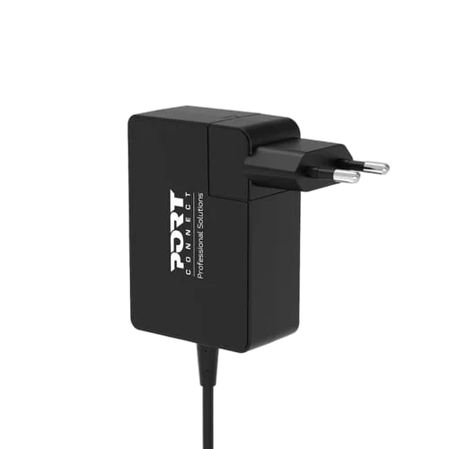 Port Chargeur international GaN USB-C 100W - 2 ports - Noir — vue 5