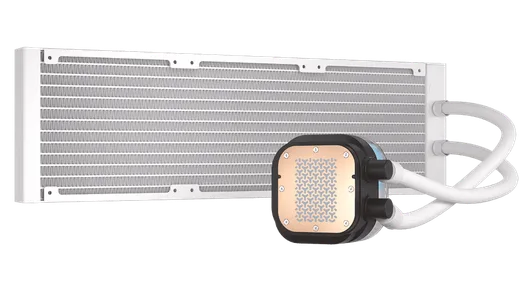 Corsair iCUE LINK TITAN II 360 RX RGB - 360mm - Blanc — vue 3