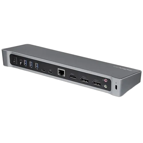 StarTech USB-C Dock - Triple 4K Monitor - 100W PD