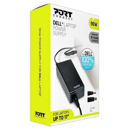 Port Chargeur secteur 90W DELL - 2 embouts