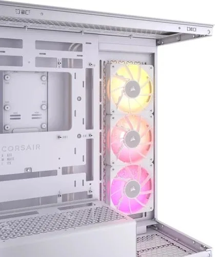 Corsair iCUE LINK 3500X RGB Blanc + RM850e Blanc — vue 5