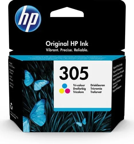 HP Cartouche 305 Trois couleurs - 3YM60AE — vue 1