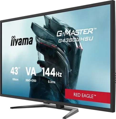 Iiyama G4380UHSU-B2 - 42.5" 4K 144Hz 0.3ms Adaptive Sync