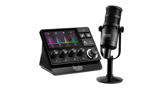 Hercules Audio Kit Pro Stream 200XLR+ Mic — vue 1