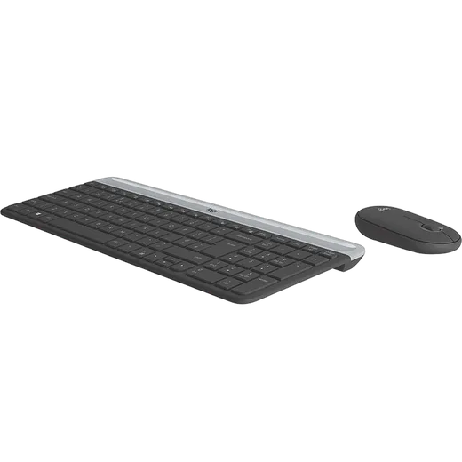 Logitech MK470 Graphite - Slim Wireless Combo