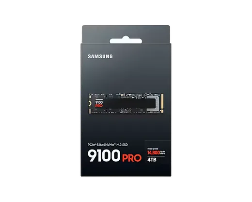 Samsung 9100 PRO 4To M.2 NVMe Gen5, vue 5