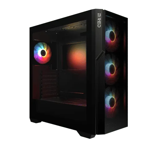 M.RED Raven Black - MT/SansAlim/M-ATX -Seconde Vie — vue 1