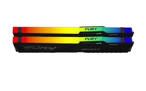 Kingston Fury Beast RGB KF556C36BBEAK2-32 (2x16Go DDR5 5600 PC44800) — vue 6