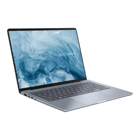 Asus Zenbook UX3480KA-ISSU10W - 14" OLED FHD+ Ryzen AI 5 330 16Go 256Go W11 — vue 5