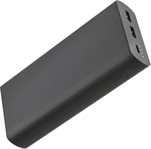 WE Batterie Externe 20000mAh 3 ports - 1 port USB C/2 USB A Noir