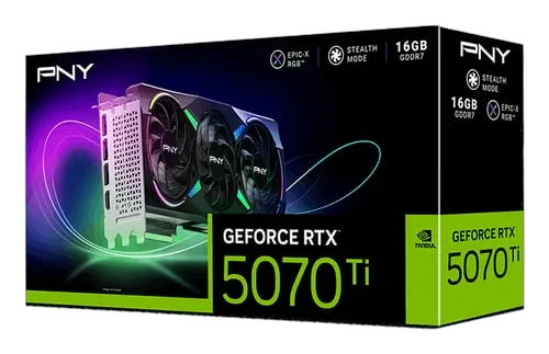 RTX 5070Ti 16GB ARGB Overclocked Triple Fan