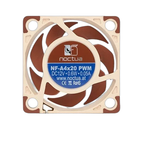 Noctua NF-A4x20 PWM - 40mm - Marron — vue 3