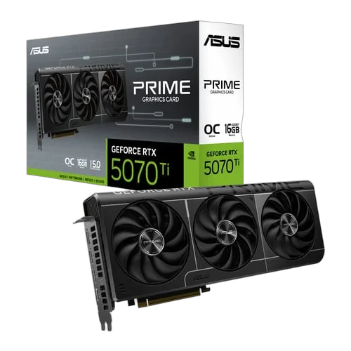 Asus PRIME GeForce RTX 5070 Ti 16GB GDDR7 OC Edition — vue 1