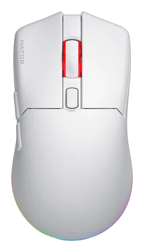 Hator Pulsar 4 - Sans fil - RGB - Blanc — vue 1