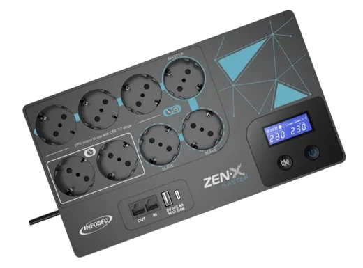 Zen-X Master 800 FR/SCHUKO - 800VA 8 prises