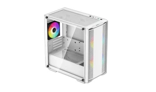 Deepcool CC360 ARGB Blanc - mT/Sans Alim/Micro-ATX