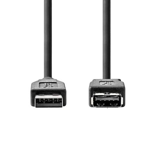 Nedis Câbe USB-A 3.2 mâle/femelle - 3m - Noir