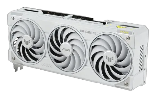 Asus TUF Gaming GeForce RTX 5070 Ti 16GB GDDR7 White OC — vue 3